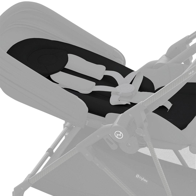 Wkładka wypełniająca do wózka Cybex Newborn Nest Black (4063846311903) - obraz 4