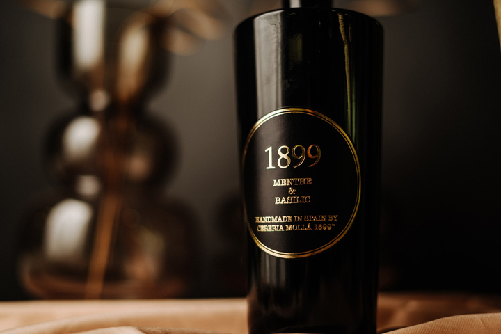 Аромадифузор Cereria Molla Gold Edition Premium Reed Menthe & Basilic 100 мл (8424405077801) - зображення 3
