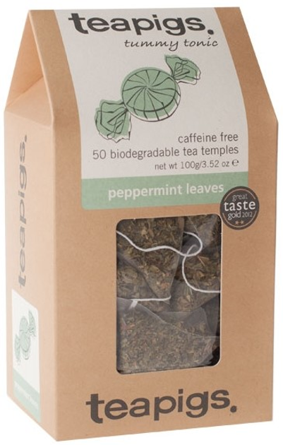 Herbata ziołowa Teapigs Peppermint Leaves 50 saszetek (5060136753022) - obraz 1