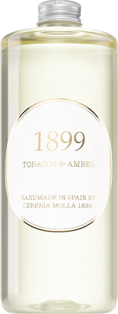 Wkład wymienny do dyfuzorów zapachowych Cereria Molla Boutique Tobacco and Amber 500 ml (8424405077627) - obraz 1