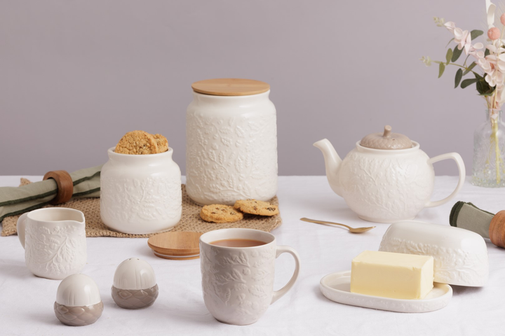 Maselnica z pokrywka Price & Kensington Acorn Biała (5010853289984) - obraz 6