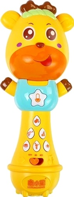 Дитячий штовхач LEAN Toys з інтерактивним мікрофоном 6890 (5905884453872) - зображення 6