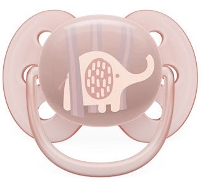 Smoczek ortodontyczny Philips AVENT Ultra Soft 0-6m 2 szt SCF091/09 (8720689016872) - obraz 3