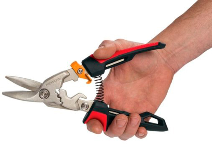 Nożyce do metalu Fiskars Pro PowerGear lewe (1027209) - obraz 4