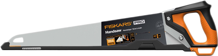 Ручна пилка Fiskars PowerTooth 550 мм 11 TPI (1062918) - зображення 2
