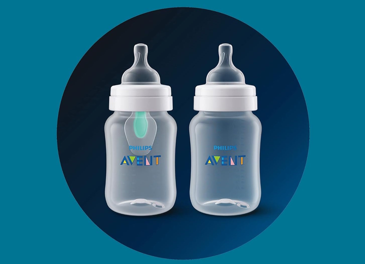 Smoczek do butelki Philips AVENT Anti-colic Flow 2 1m+ 2 szt SCY762/02 (8710103996811) - obraz 8