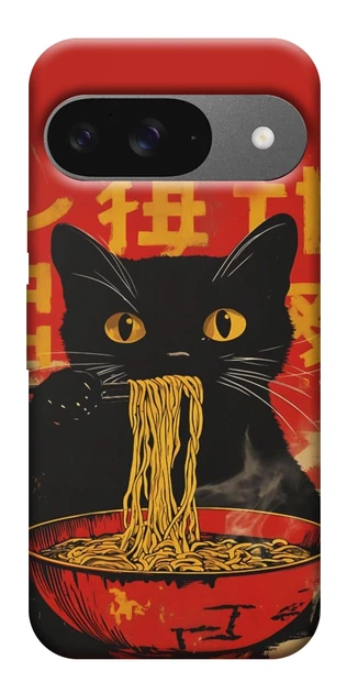 Чохол Cat noodles для Google Pixel 10 Pro - Фото 1 Чохол Cat noodles для Google Pixel 10 Pro - зображення 1