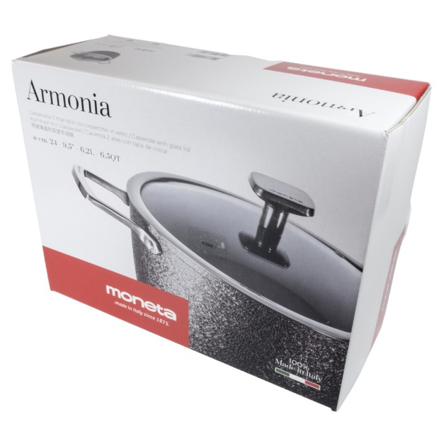 Каструля Moneta Armonia з кришкою 20 см (8003703173554) - зображення 6
