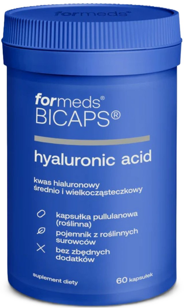 Suplement diety Formeds Bicaps Hyaluronic Acid 60 kapsułek (5903148622316) - obraz 1