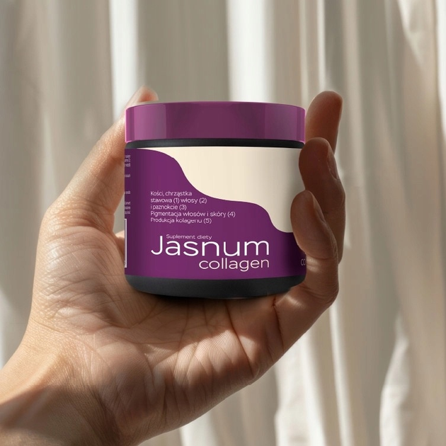 Харчова добавка USP Zdrowie Jasnum Колаген 180 г (5904569251659) - зображення 3