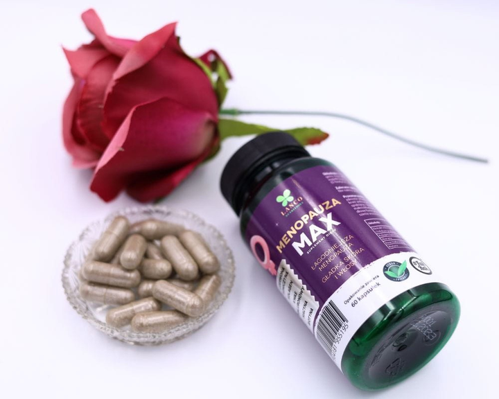 Харчова добавка Lanco Nutritions Менопауза Макс 60 капсул (5904181955195) - зображення 4