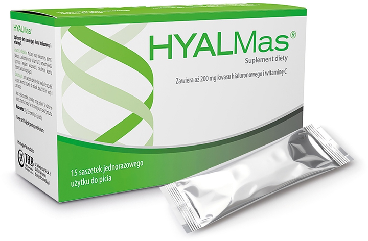 Харчова добавка TRB Chemedica Hyalmas 15 пакетиків (8414042001420) - зображення 1