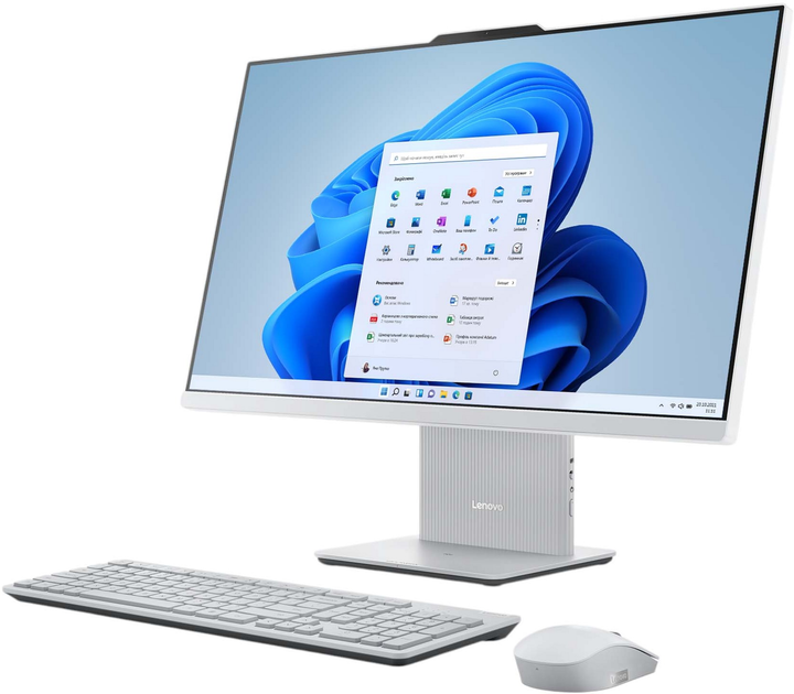 Моноблок Lenovo IdeaCentre AIO 27IRH9 (F0HM00E0PB) Cloud Grey - зображення 2