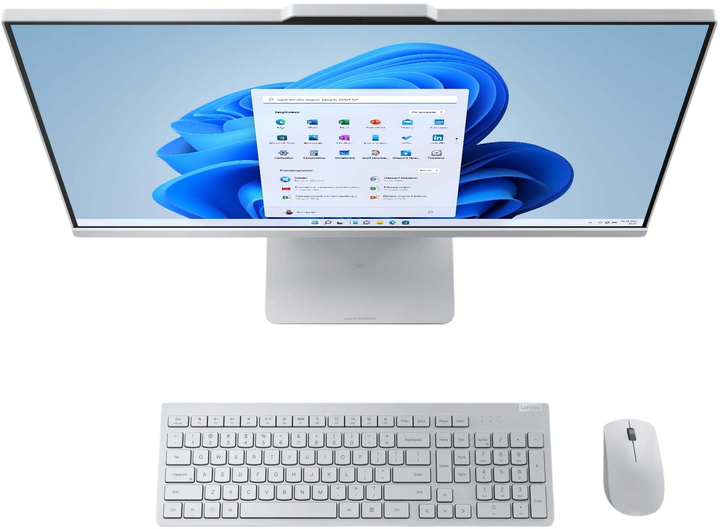 Моноблок Lenovo IdeaCentre AIO 27IRH9 (F0HM00E0PB) Cloud Grey - зображення 7