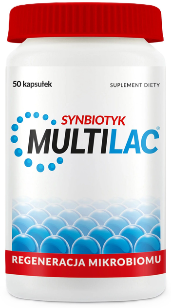 Синбіотик Multilac 50 капсул (5903031286748) - зображення 1