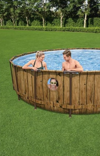 Basen Bestway Power Steel Swim Vista Series Pool Set 56977 5.49  × 1.22 m (6941607311530) - obraz 7