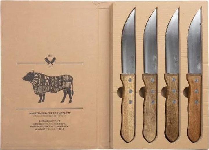 Zestaw noży Bercato LionSteel 4 szt (ZES7350000767209) - obraz 2