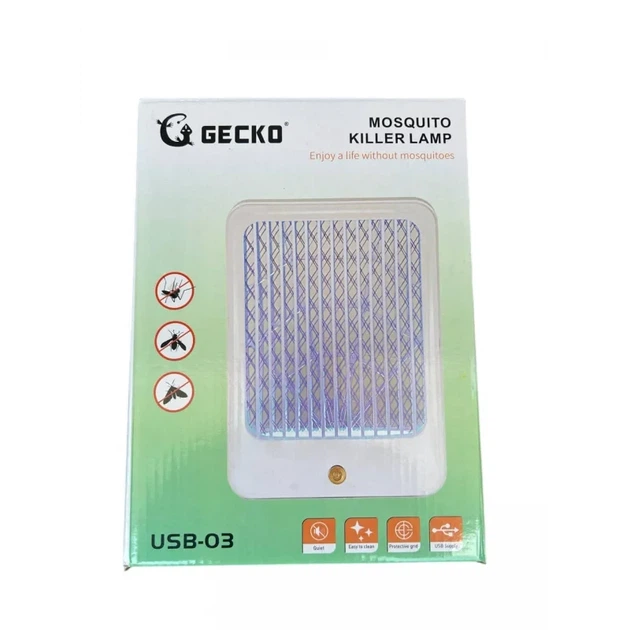 Ловушка для насекомых с USB питанием GECKO USB-03 - Фото 2 Ловушка для насекомых с USB питанием GECKO USB-03 - изображение 2