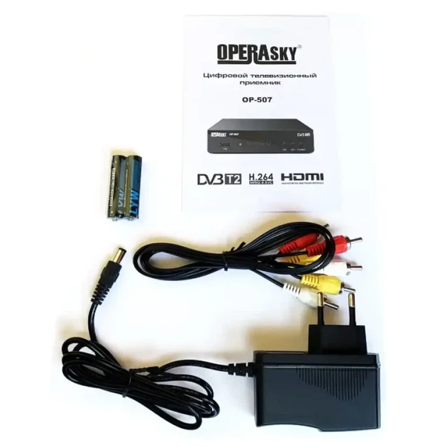 Цифровой ресивер Тюнер DVB-T2 Operasky OP-507 - изображение 2