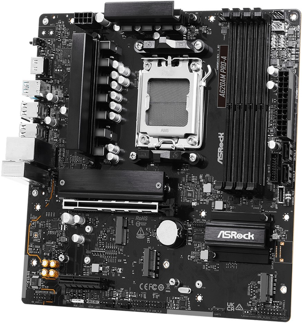 Płyta główna ASRock A620AM Pro-A (sAM5, AMD A620, PCI-Ex16) - obraz 2