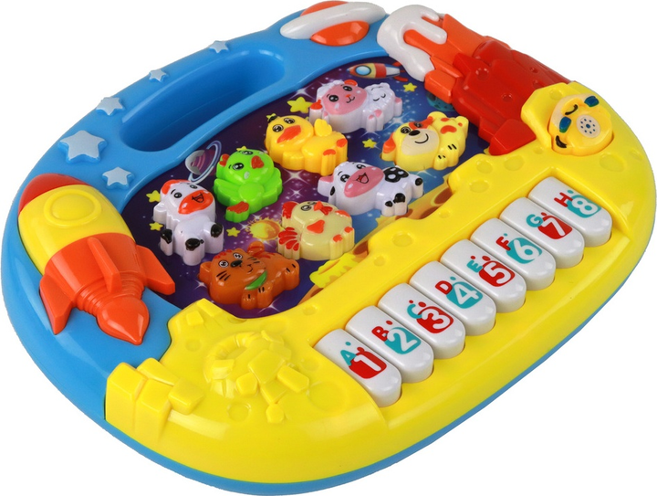 Навчальний набір LEAN Toys Піаніно для вивчення англійської мови 17270 (5905991000938) - зображення 4