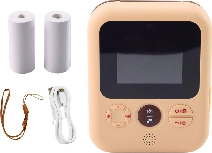 Aaparat cyfrowy dla dzieci LEAN Toys z drukarką natychmiastowego druku 21290 (5905991037231) - obraz 4