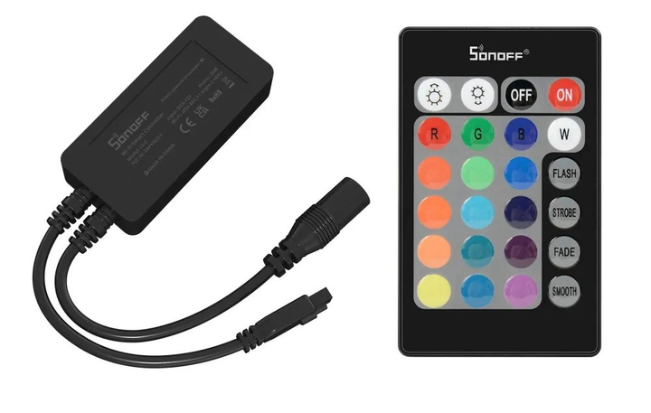 Taśma inteligentna wodoodporna Sonoff LED L2 RGB pilot zasilacz WiFi 5 m (6920075776706) - obraz 3