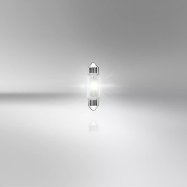 Zestaw żarówek samochodowych Osram Original 6418 C5W 12 V 10 szt (4050300838397) - obraz 2