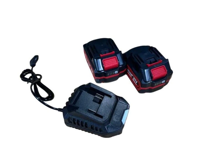 Аккумуляторный садовый набор EDON ED SMART-21V/2K (Секатор, Пила, 2 АКБ 4 Ач, штанга телескоп) - изображение 6