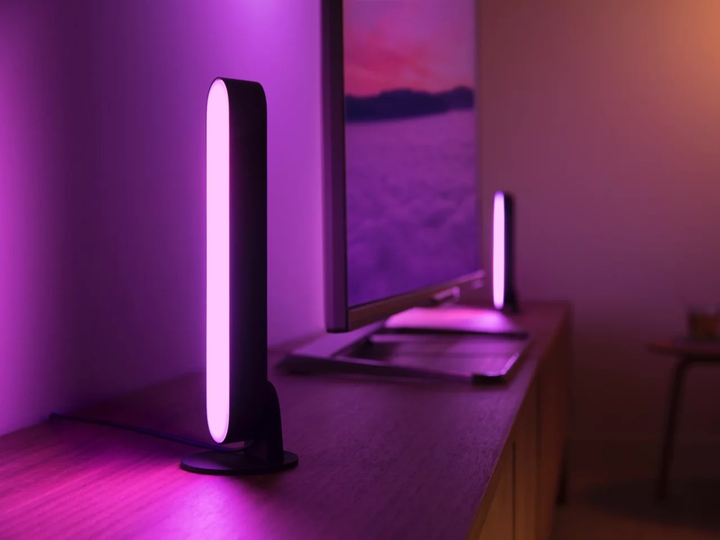 Розумна настільна лампа Philips Hue Play RGB 6.6 Вт Чорна 2 шт (915005733901) - зображення 6