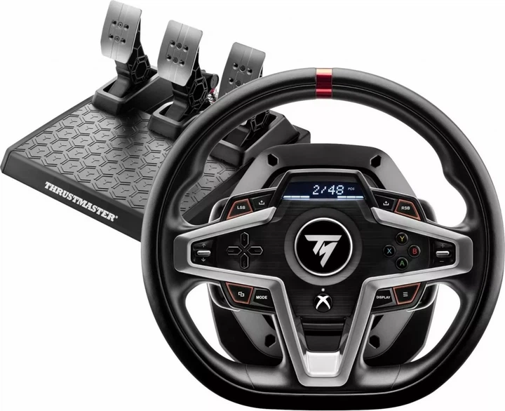 Игровой руль Thrustmaster T248X Black (4460182) – фото, отзывы Игровой руль Thrustmaster T248X Black (4460182) – фото, отзывы