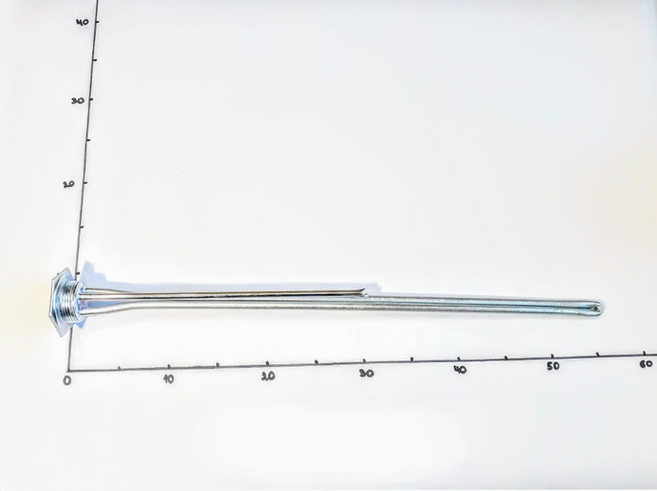 Тен 3000W з різьбленням 1 1/4" для батареї БМЗ - зображення 2