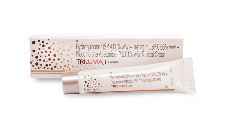 Крем Triluma Трілума Гідрохінон 4%+Третиноїн 0,05%+флуоцинолону ацетонід 0,01% - зображення 2
