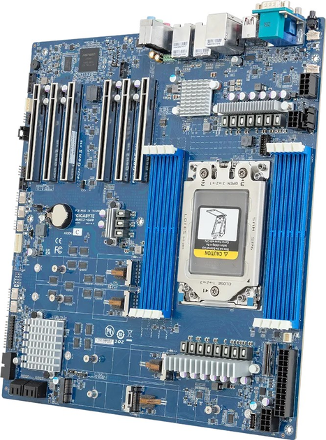 Płyta główna Gigabyte MH53-G40 (sTR5, AMD WRX90, PCI-Ex16) (9MH53G40MR-000) - obraz 3