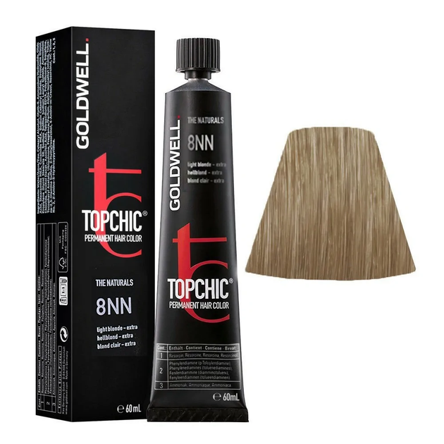 Фарба для волосся Goldwell Topchic trwała 8NN 60 мл (4021609000204) - зображення 1
