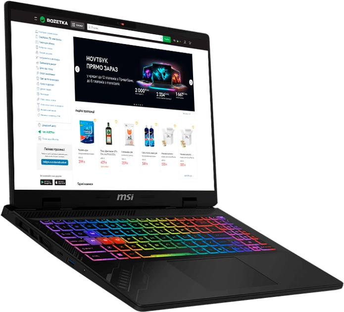Ноутбук MSI Crosshair A16 HX D8WFKG-075XUA (9S7-15PL21-075) Cosmos