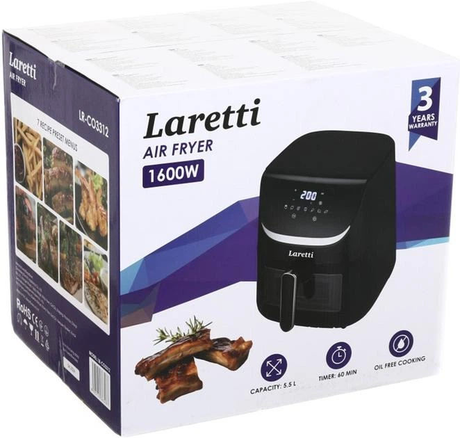 Мультипечь LARETTI LR-CO3312 - изображение 2