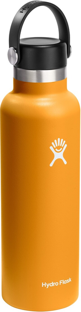 Butelka termiczna Hydro Flask Standard Mouth Flex Cap Fossil 621 ml (810096856821) - obraz 2