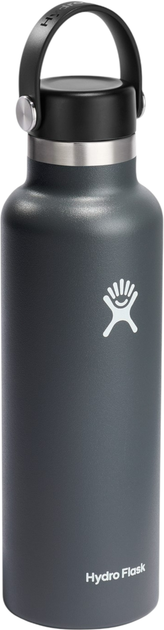 Butelka termiczna Hydro Flask Standard Mouth Flex Cap Stone 621 ml (810007834818) - obraz 2