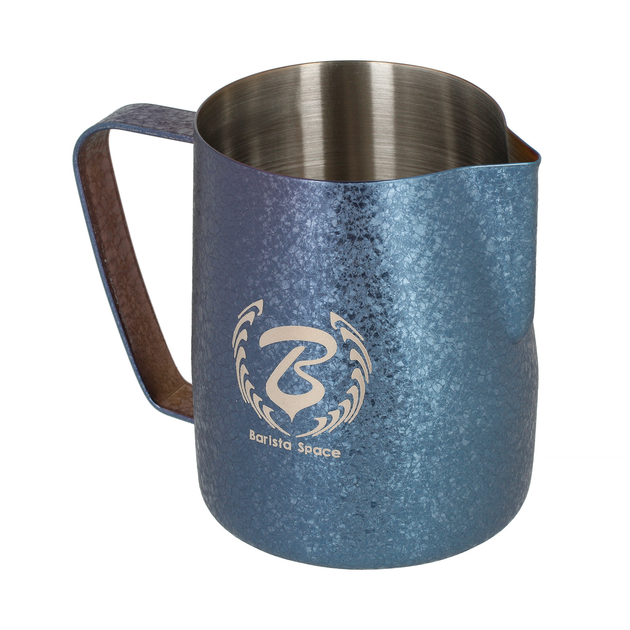 Dzbanek do mleka Barista Space ze stali nierdzewnej niebieski 600 ml (797442171169) - obraz 2