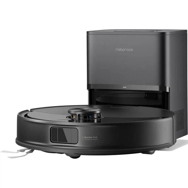 Робот-пилосос з вологим прибиранням RoboRock Q10 VF+ Black (Q10VFP52-00) UA - Фото 5 Робот-пилосос з вологим прибиранням RoboRock Q10 VF+ Black (Q10VFP52-00) UA - изображение 5