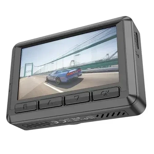 Видеорегистратор Hoco DV3 2,45-inch IPS + Камера заднего вида - изображение 6