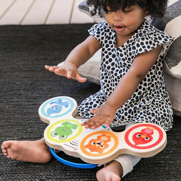 Zabawka drewniana bębenki muzyczne Baby Einstein Magic Touch HAPE 6m+ (74451116504) - obraz 6