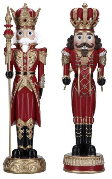 Zestaw figurek Timstor Merry Moments Dziadki do orzechów 35.5 cm 2 szt (5414070234336) - obraz 1
