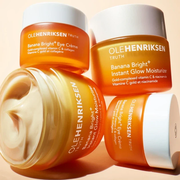 Крем для вирівнювання тону і сяйва шкіри Ole Henriksen Banana Bright+ Instant Glow Moisturizer 50 мл - Фото 3 Крем для вирівнювання тону і сяйва шкіри Ole Henriksen Banana Bright+ Instant Glow Moisturizer 50 мл - зображення 3