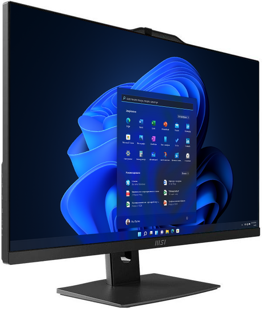 Моноблок MSI All-in-One Modern AM272P (1M-848EU) Black - зображення 2