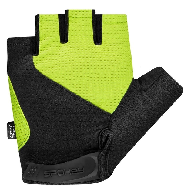 Велосипедні рукавички чоловічі Spokey Expert 941076 Чорно-Жовті XL (5905339410764) - зображення 2