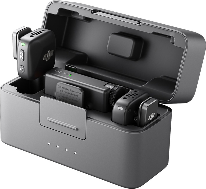 Бездротова радіосистема DJI Mic Mini (2 TX+1 RX) (6941565991454) - зображення 3