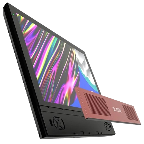 Видеодомофон с сенсорным дисплеем Slinex Sonik 10, 10” IPS 16:9 1024×600 Black/Red - изображение 2