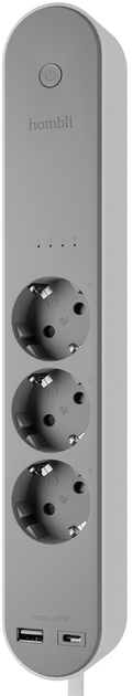 Inteligentny przedłużacz Hombli Smart Power Strip (8721022290300) - obraz 1